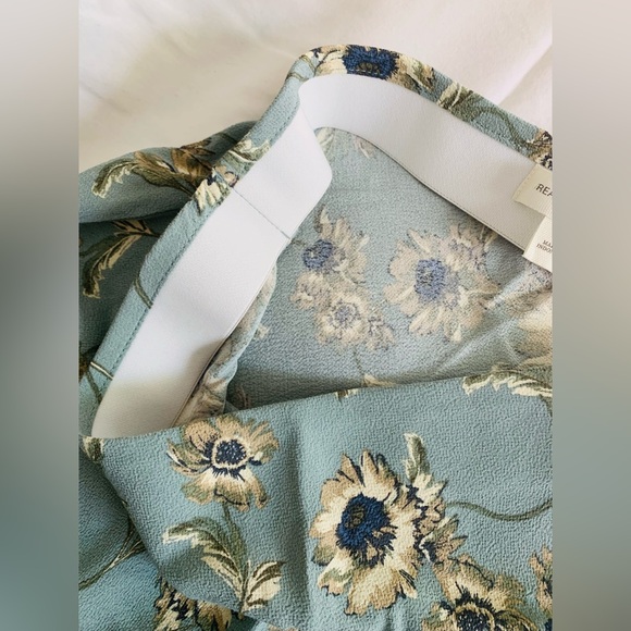 Maxi Skirt by Treasure & Bond Floral Blue and Cream - Picture 6 of 11